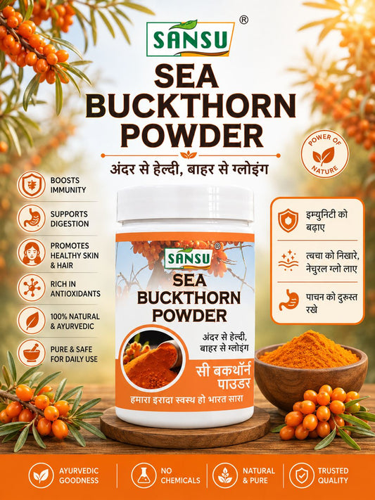 Sansu Sea-Bucthorn Powder  100gm
