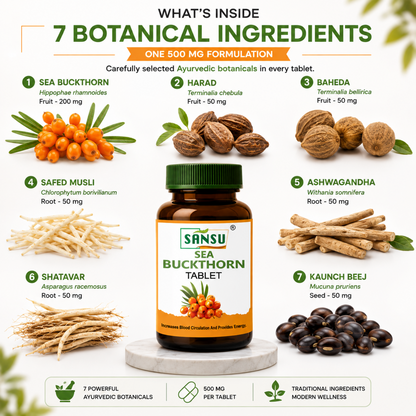 Sansu Sea Buckthorn Tablet