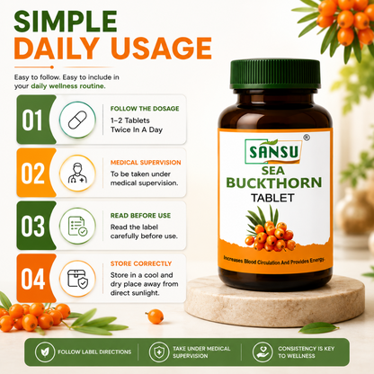Sansu Sea Buckthorn Tablet