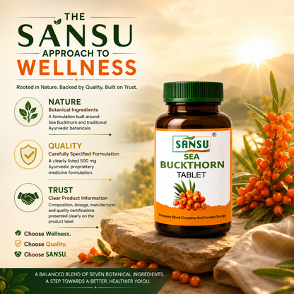 Sansu Sea Buckthorn Tablet