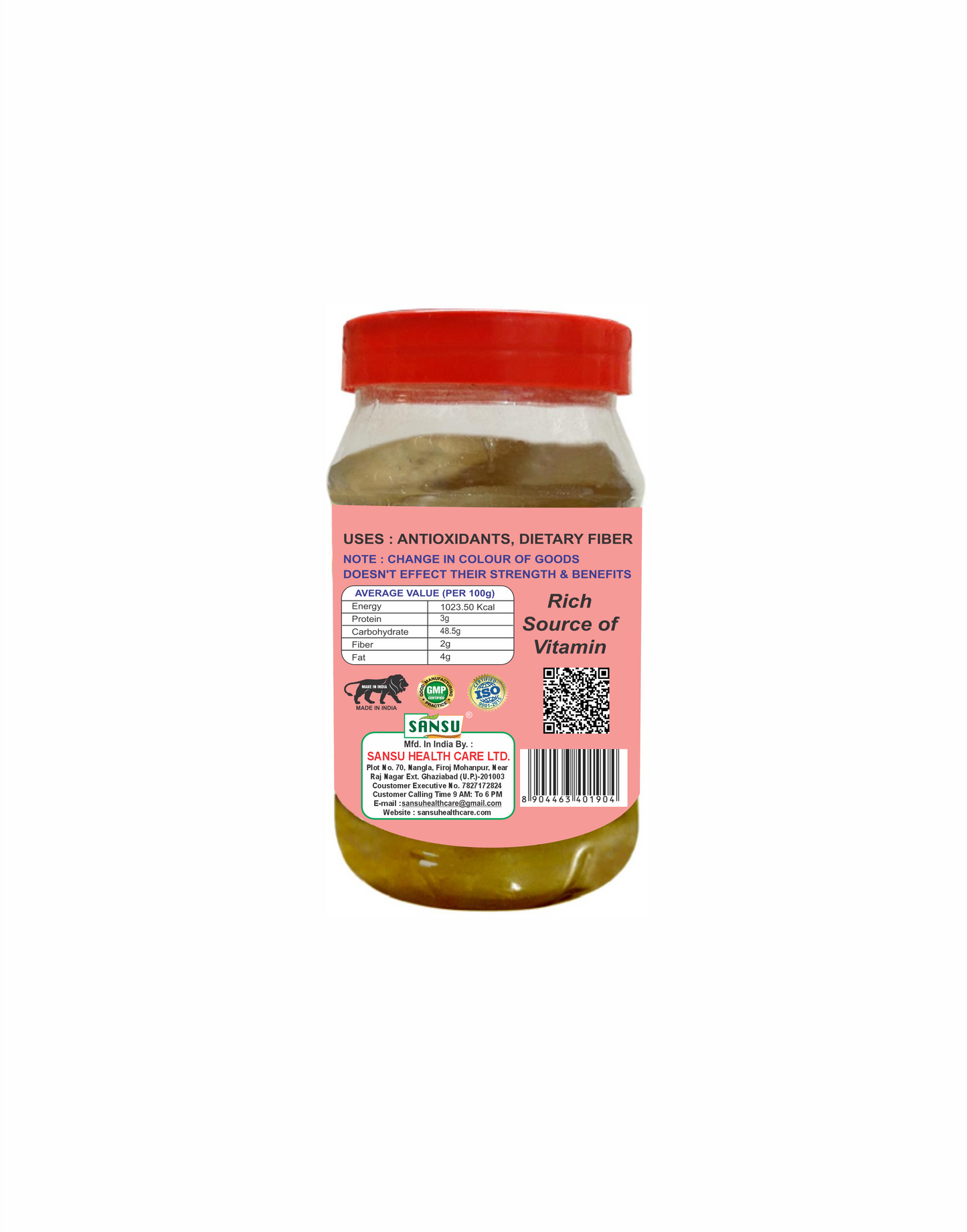SANSU Organic Apple (Seb) Murabba- 1kg
