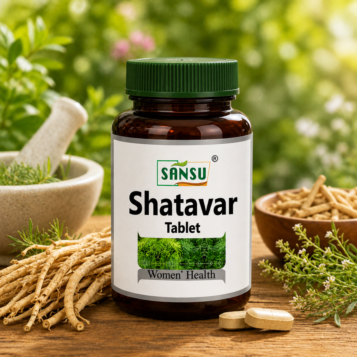 Sansu Shatavar Tablet (60 Tab)