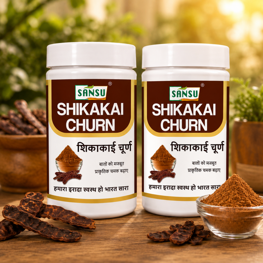 Sansu Shikakai Powder 100 GM (Pack Of 2)