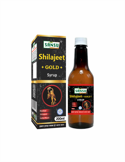 SANSU SHILAJEET GOLD SYRUP (200 ML)