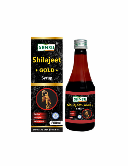 SANSU SHILAJEET GOLD SYRUP (200 ML)
