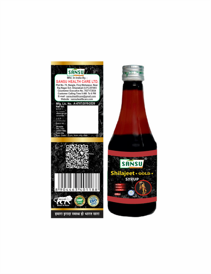 SANSU SHILAJEET GOLD SYRUP (200 ML)