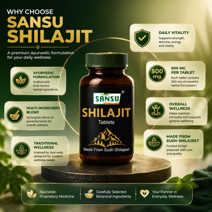 Sansu Shilajit Tablet (30 Tab)