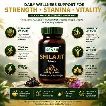 Sansu Shilajit Tablet (30 Tab)