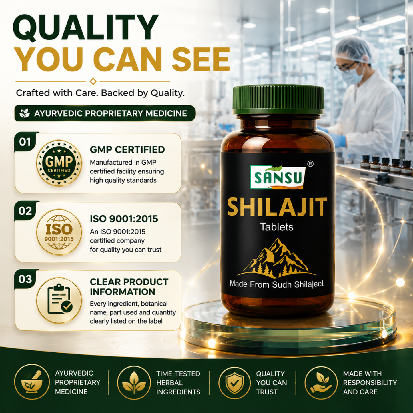 Sansu Shilajit Tablet (30 Tab)