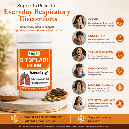 Sansu Sitopladi Powder 100 Gram (Pack Of 2)