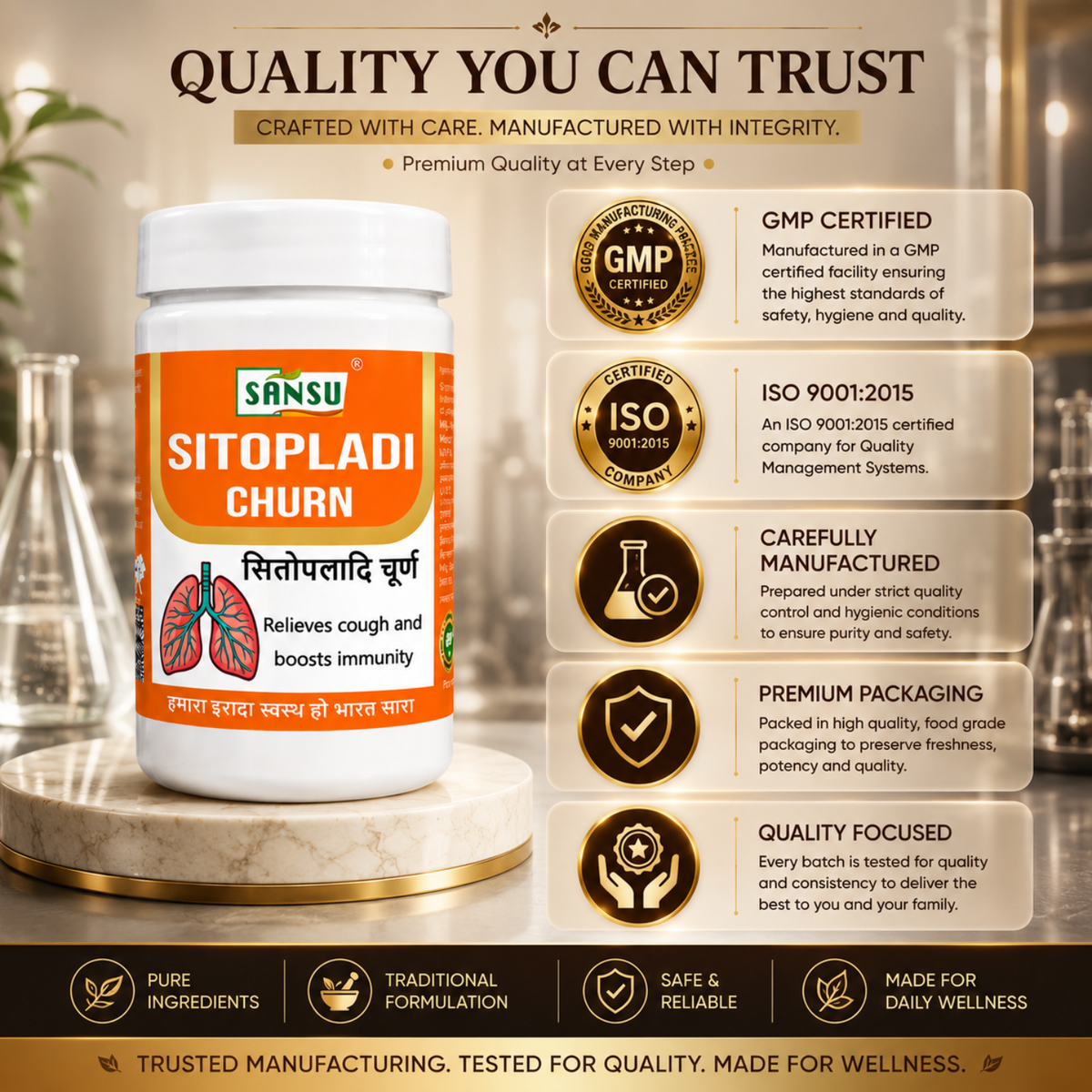 Sansu Sitopladi Powder 100 Gram (Pack Of 2)