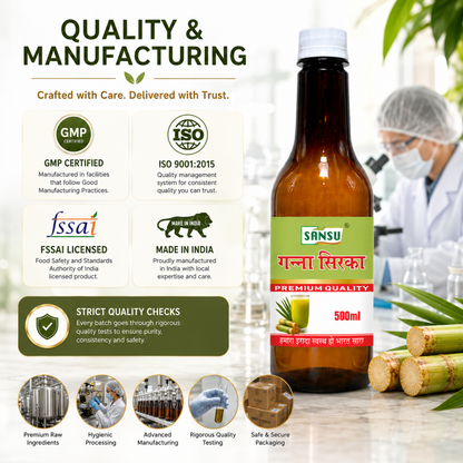 Sansu Sugarcane Vinegar (500 ml)