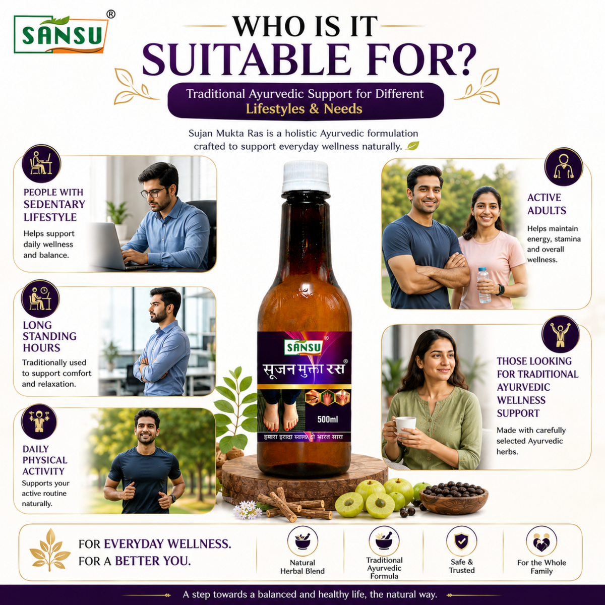 Sansu Sujan Mukta Ras / Juice (500 ml)