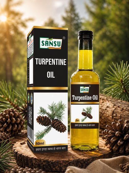 SANSU TURPENTINE OIL (50ML ) Pack of 2