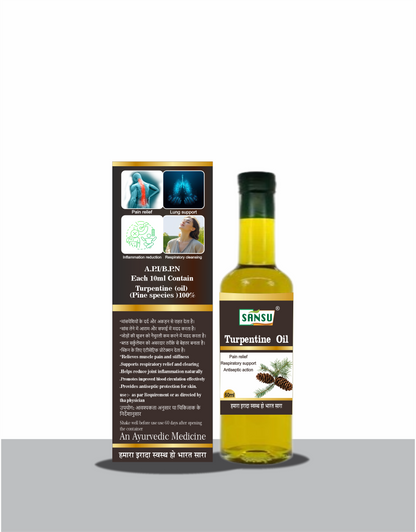 SANSU TURPENTINE OIL (50ML ) Pack of 2