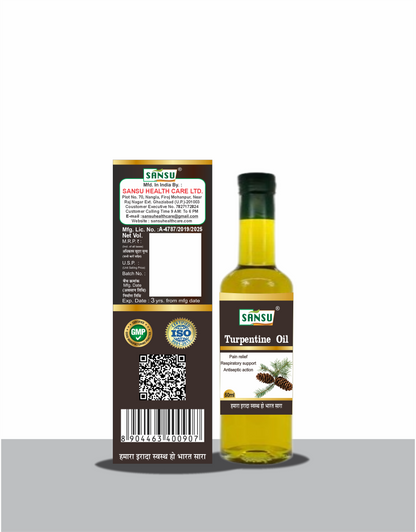 SANSU TURPENTINE OIL (50ML ) Pack of 2