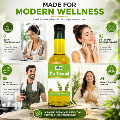 Sansu Tea Tree Oil (Pack Of 2)
