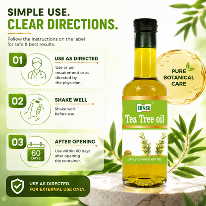 Sansu Tea Tree Oil (Pack Of 2)