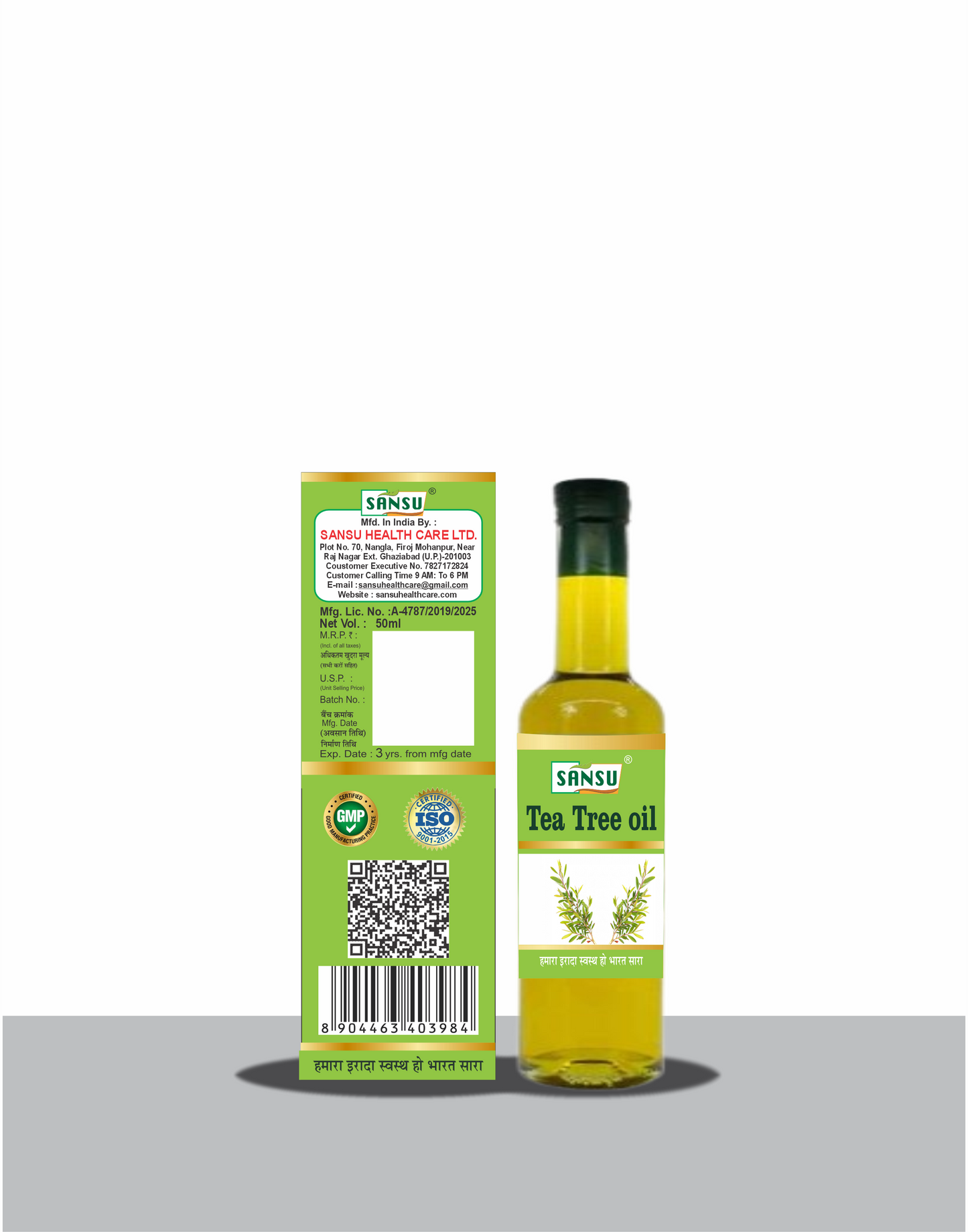 Sansu Tea Tree Oil (Pack Of 2)
