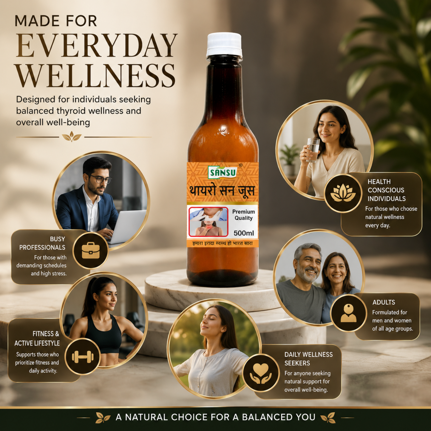 Sansu Thyro San Juice (500 ml)