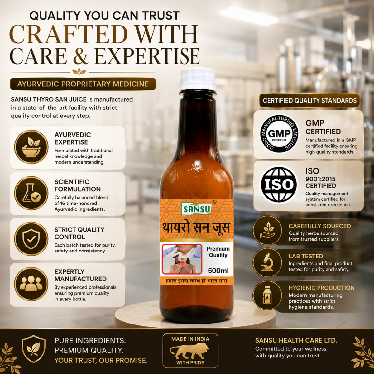 Sansu Thyro San Juice (500 ml)