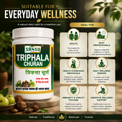 Sansu Triphala Powder (100GM) Pack Of 2
