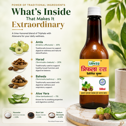 Sansu Triphala Juice (500 ML)
