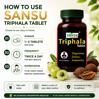 Sansu Triphala Tablet (60TAB)