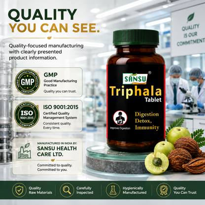 Sansu Triphala Tablet (60TAB)