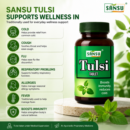 Sansu Tulsi Tablet