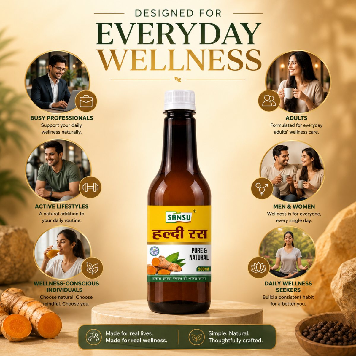 Sansu Turmeric Juice 500 ml