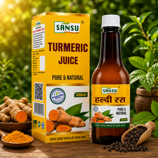 Sansu Haldi Ras Juice (500 ml)