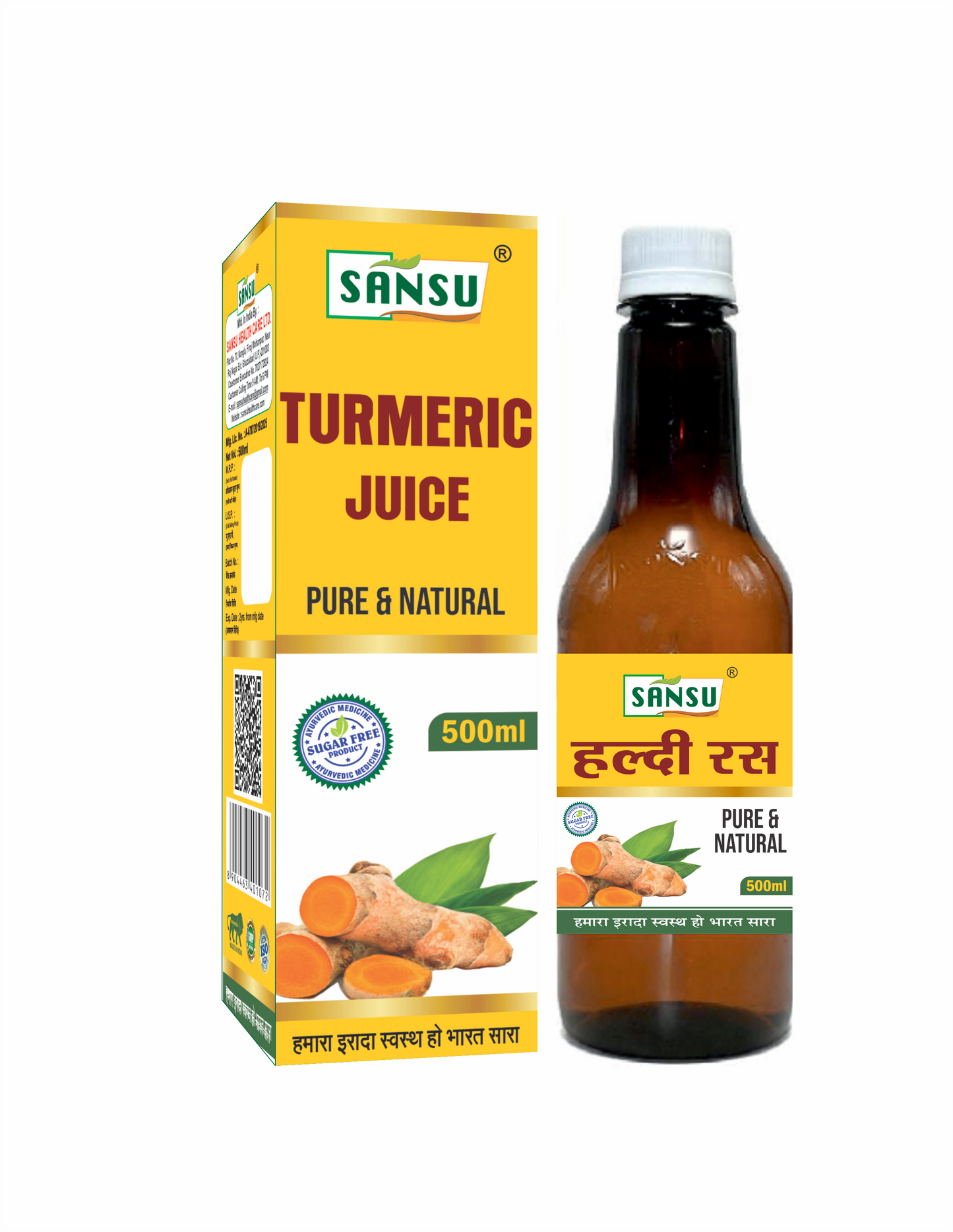 SANSU HALDI JUICE (500ML)