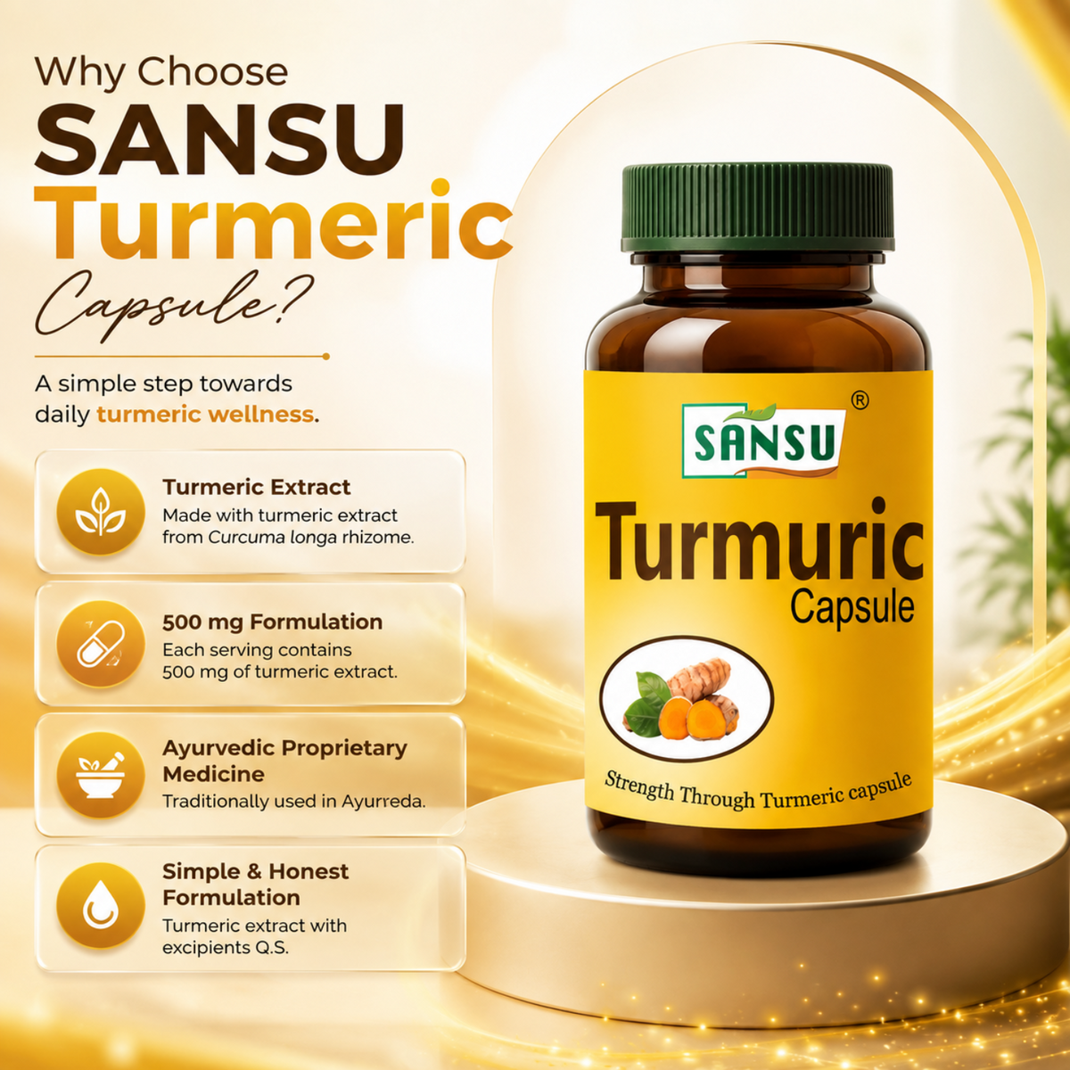 Sansu Tarmuric Capsule