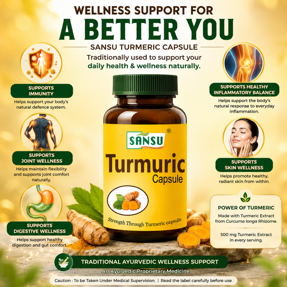Sansu Tarmuric Capsule