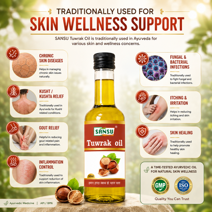 Sansu Tuwrak Oil 50 ml (Pack of 2)