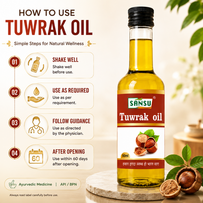 Sansu Tuwrak Oil 50 ml (Pack of 2)