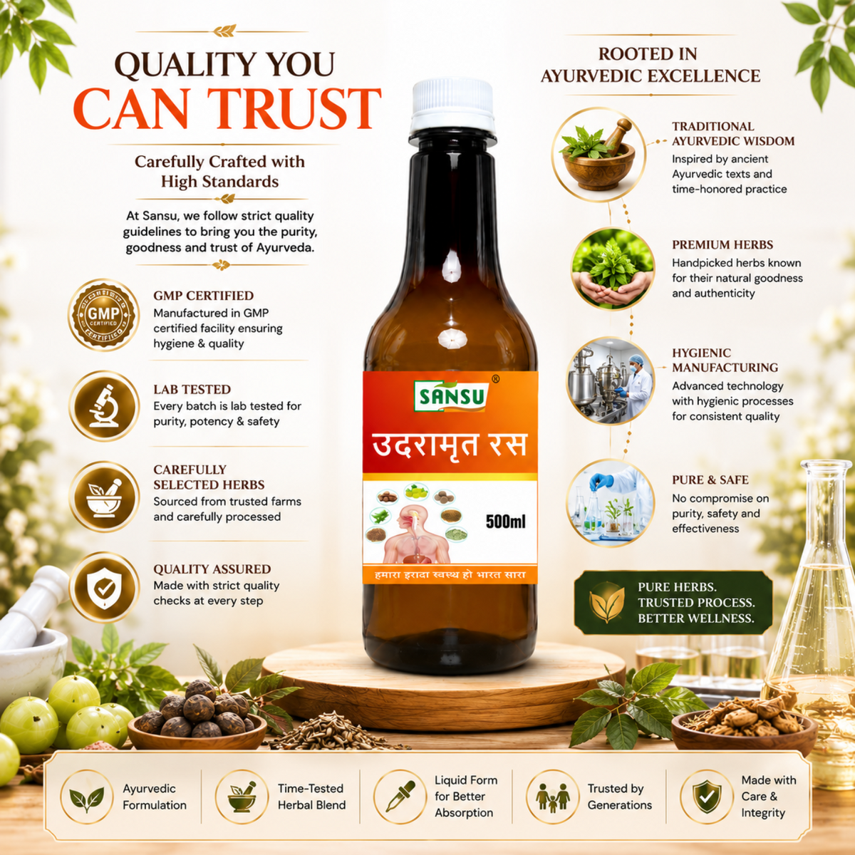 Sansu Udramrit Ras / Juice (500 ml)