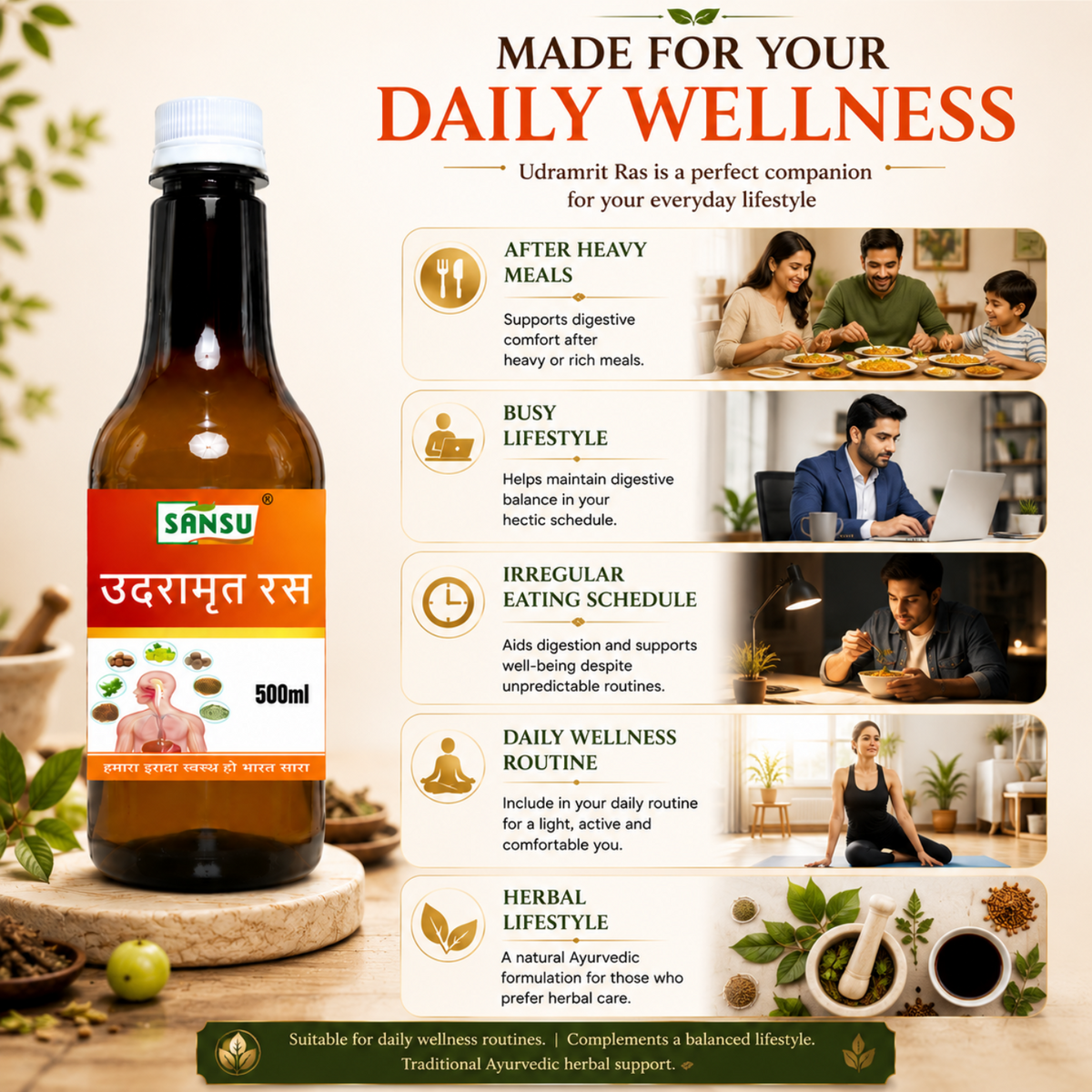 Sansu Udramrit Ras / Juice (500 ml)