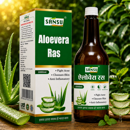 Sansu Aloevera Juice 500 ml