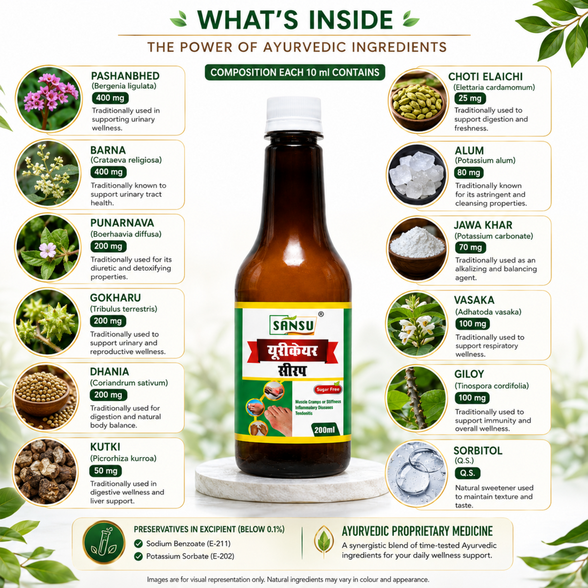Sansu Uri Care Syrup (200 ML)