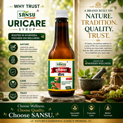 Sansu Uri Care Syrup (200 ML)