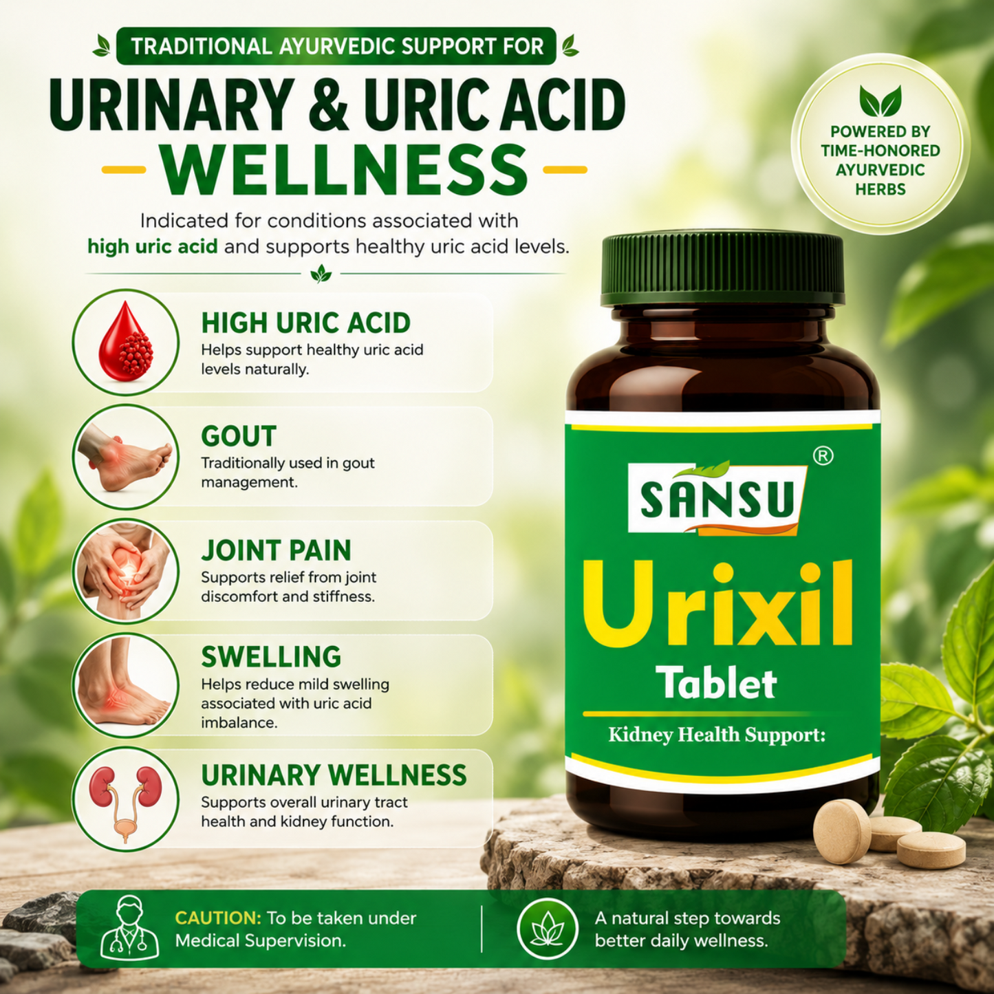 Sansu Urixil Tablet (60Tab)