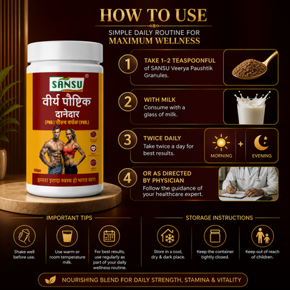Sansu Veerya Paustic Granuels (100 Gram)