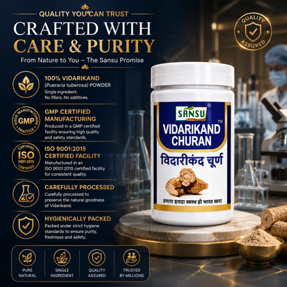 Sansu Vidarikand Churan 100 gm (Pack of 2)