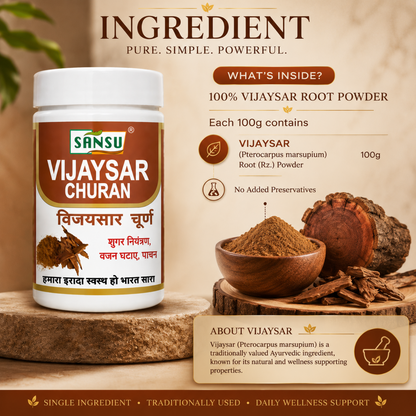 Sansu Vijaysar Churan 100 Gm (Pack of 2)