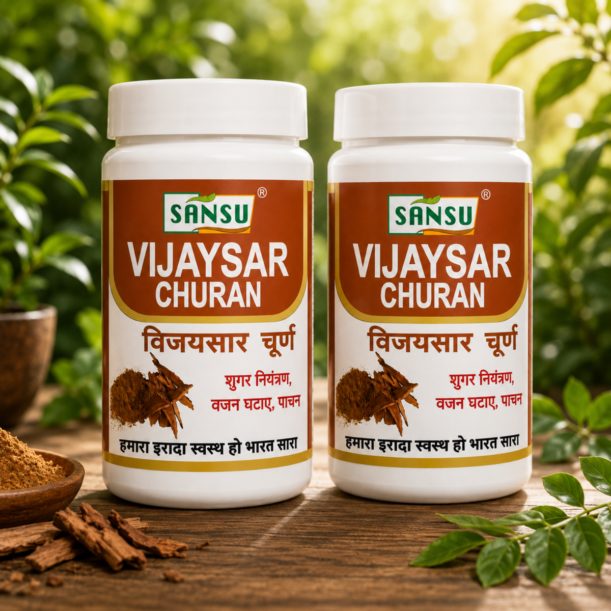 Sansu Vijaysar Churan 100 Gm (Pack of 2)