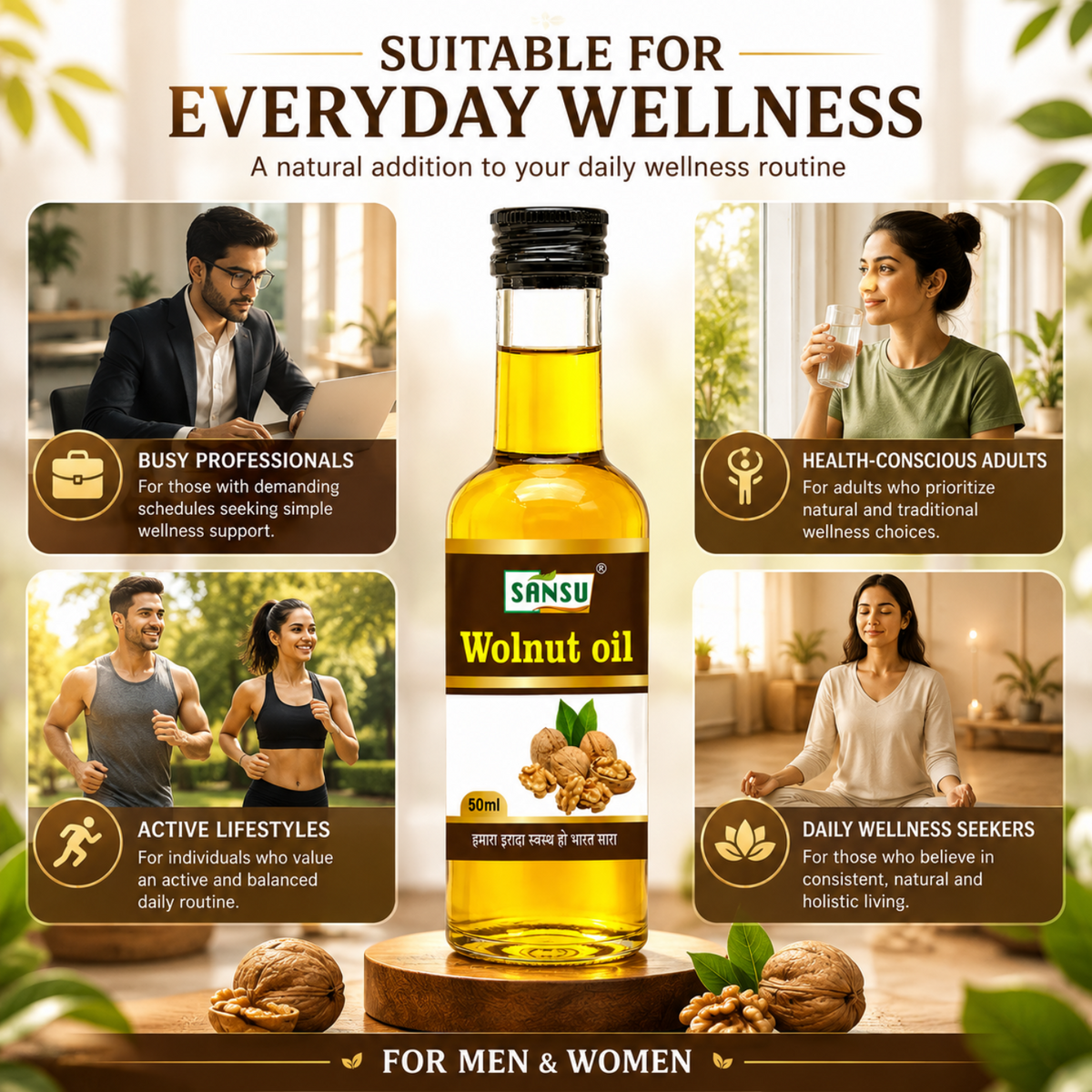Sansu Walnut Oil 50 ml