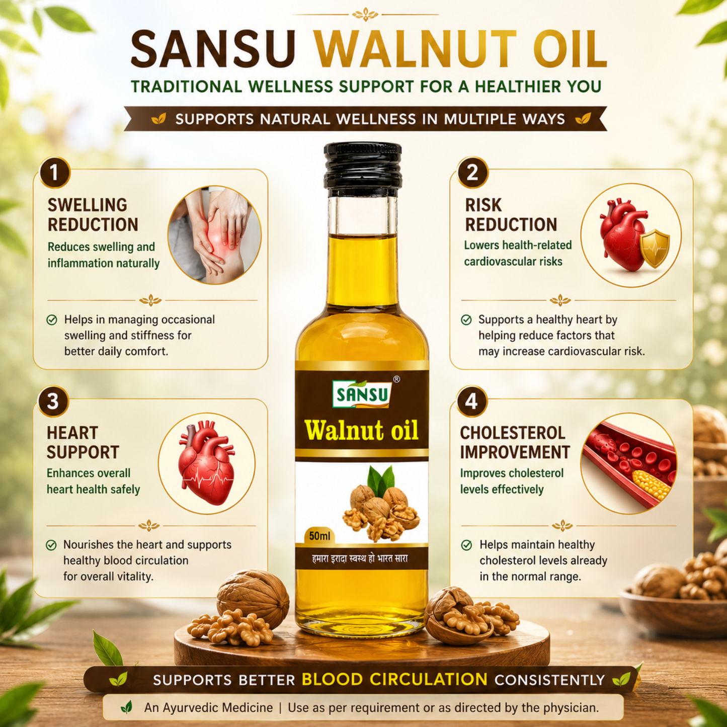 Sansu Wolnut Oil 50 ml