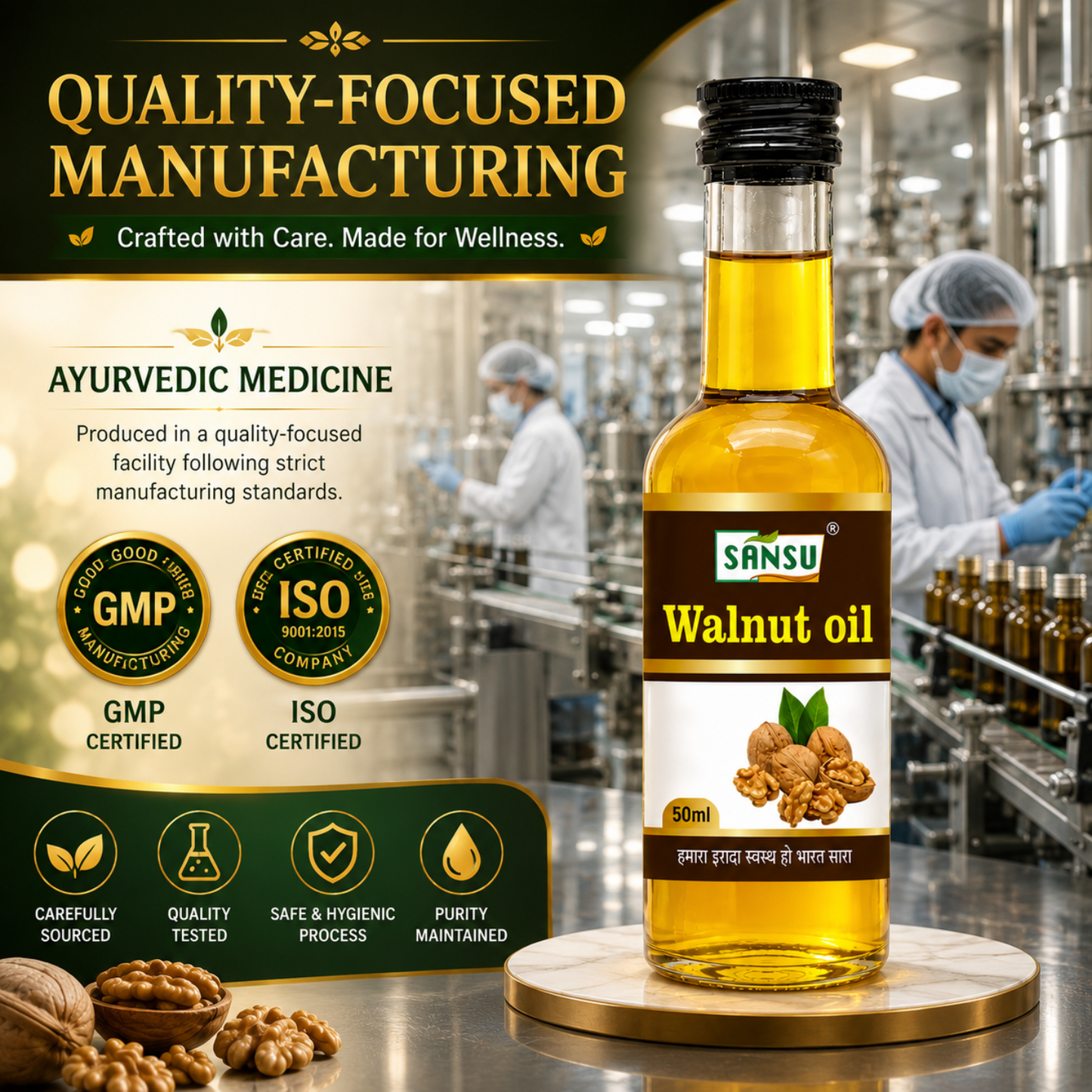 Sansu Wolnut Oil 50 ml